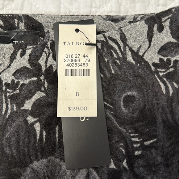 NWT Talbots Wool Blend A-Line Skirt, Sz 8 - Picture 5 of 5